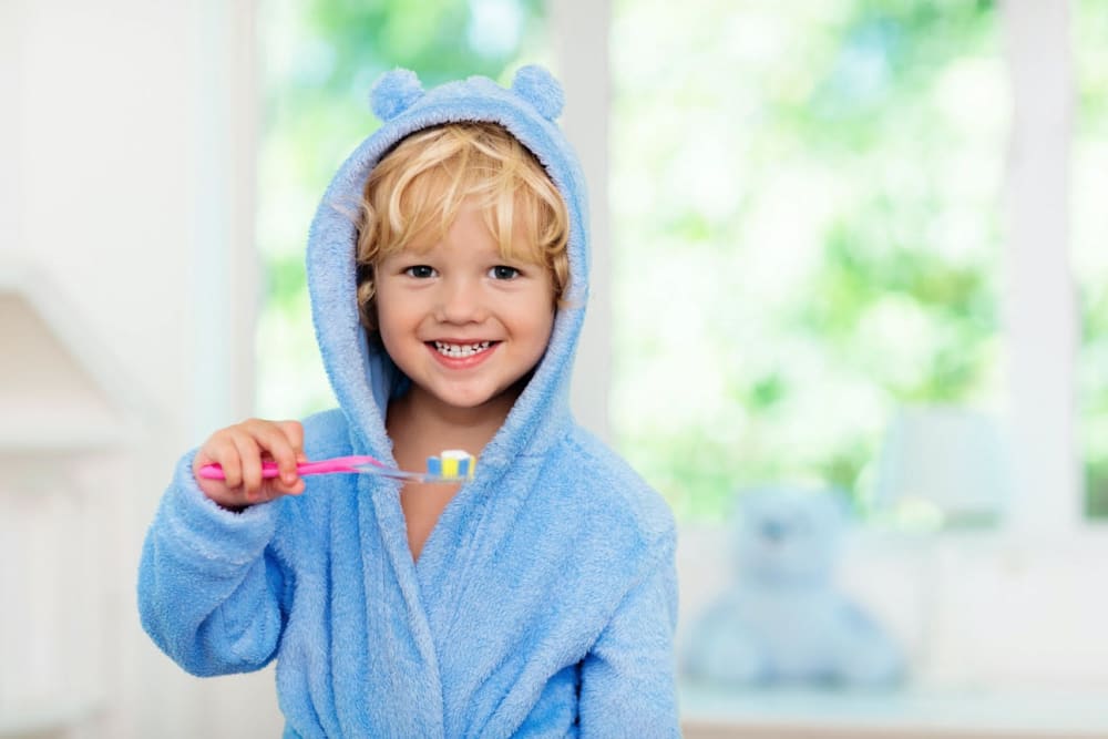 Making brushing fun for preschoolers, Grande Prairie dentist