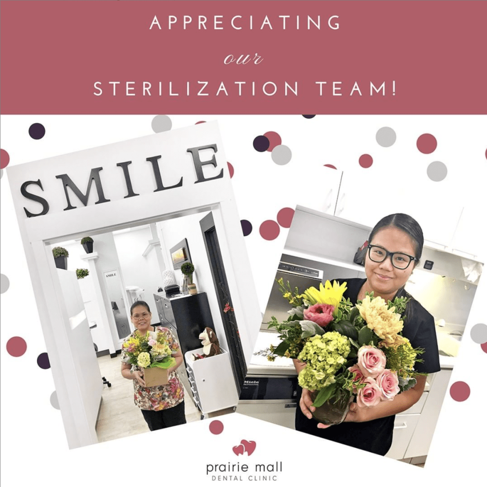 Appreciating our sterilization team at PMDC, Grande Prairie dentist